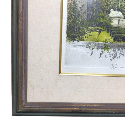 Robert Kasimir Color Etching "New York Empire State Building" Signed, Framed