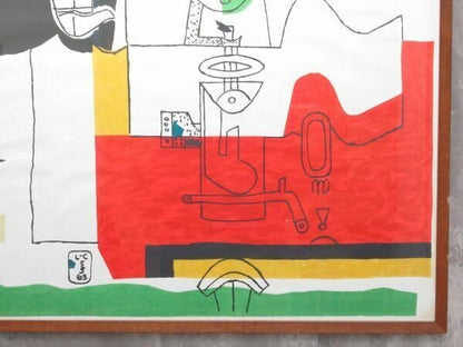 Le Corbusier Original Lithograph Print 1963
