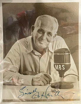 Gabriel Heatter American Radio Commentator Autographed 8X10 Photo (Jsa)