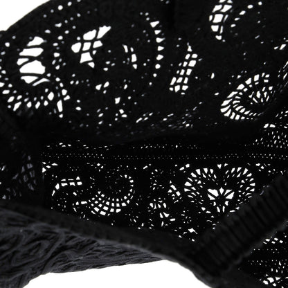 Dolce & Gabbana Beatrice Tote Bag Crochet Lace Jacquard Large