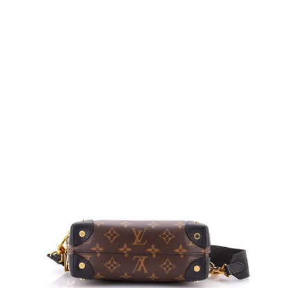 Canvas Louis Vuitton Petite Malle Souple Handbag Monogram