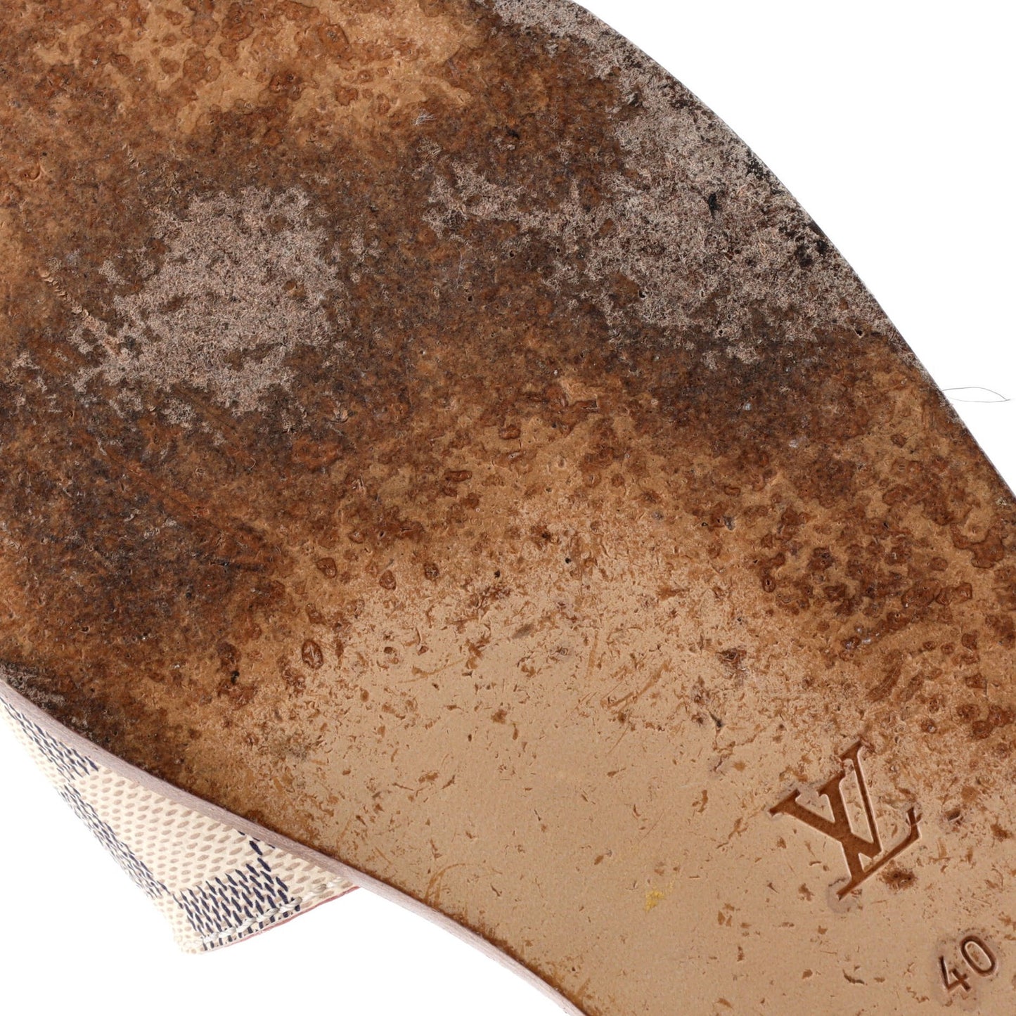 Louis Vuitton Women'S Lock It Flat Mule Sandals Damier