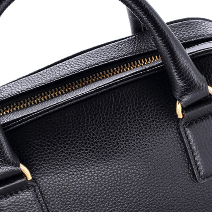 Versace Virtus Bowling Bag Leather