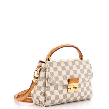 Louis Vuitton Croisette Handbag Damier