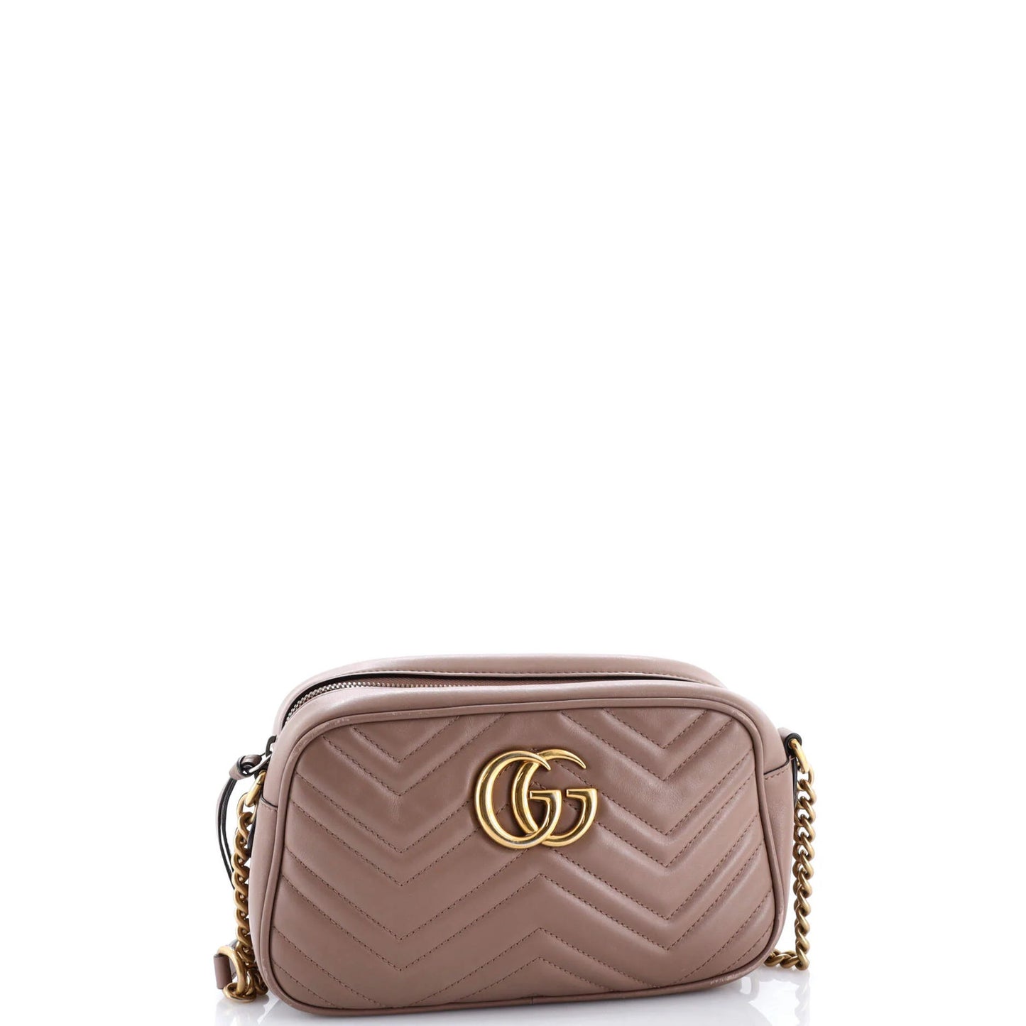 Gucci Gg Marmont Shoulder Bag Matelasse Leather Small