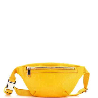 Gucci Belt Bag Gg Embossed Perforated Leather Small