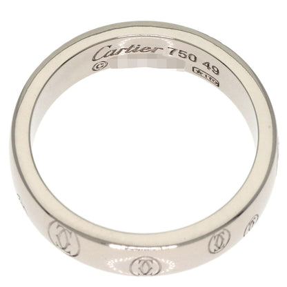 Cartier   Ring Happy Birthday # 49 K18 White Gold