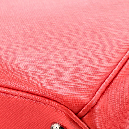 Prada Galleria Double Zip Tote Saffiano Leather Small