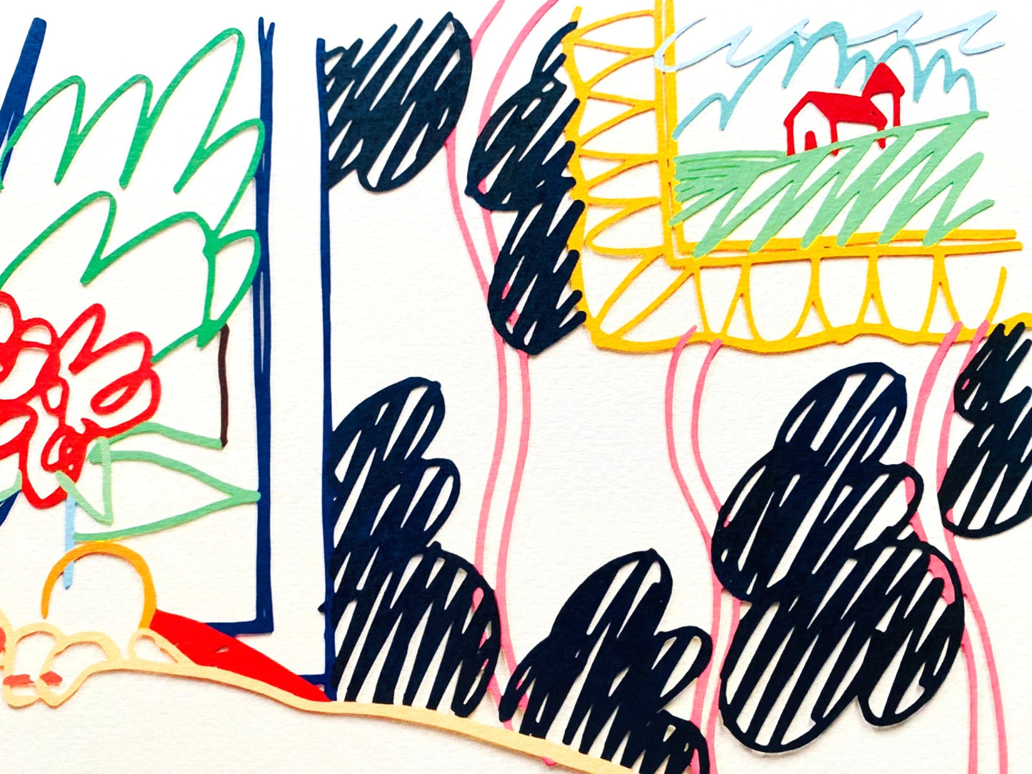 Tom Wesselmann Lithograph Handmade Coa Signed Op Numbered By Hand Ii