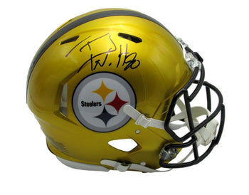 T.J. Watt Autographed Full Size Flash Authentic