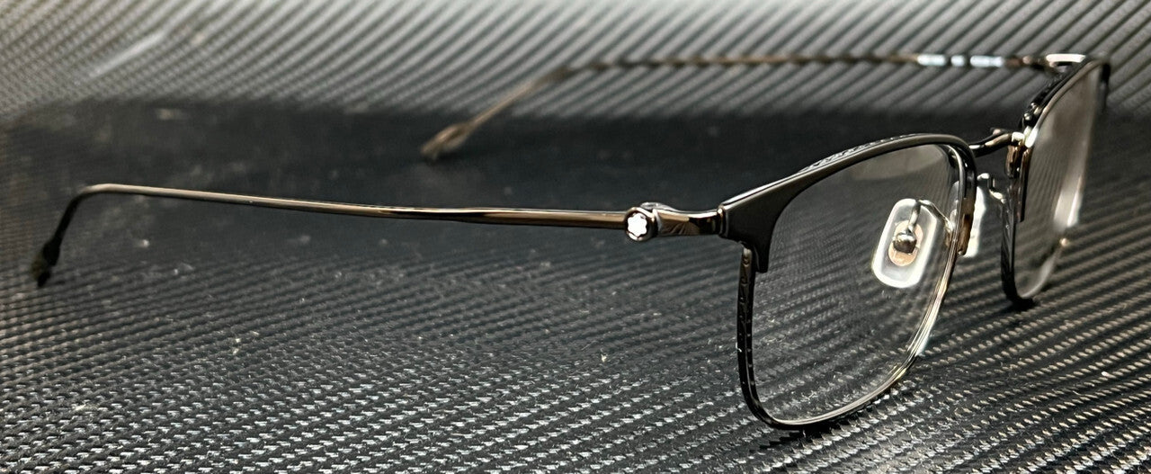 MONT BLANC MB0192O 003 Ruthenium Men's 53 mm Medium Eyeglasses