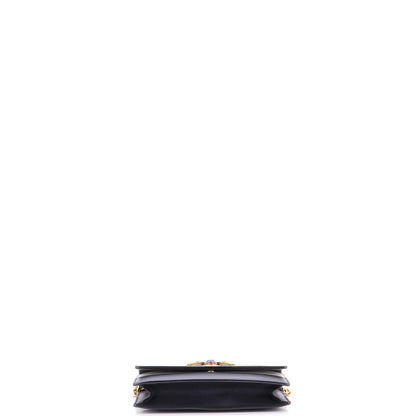 Gucci Queen Margaret Chain Wallet Leather Mini