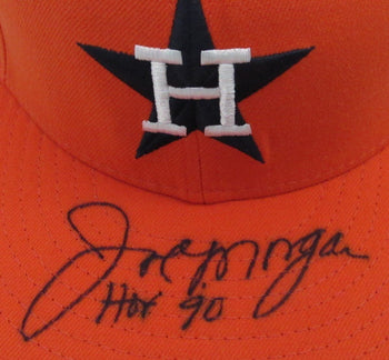 Joe Morgan Hof Signed/Inscr New Era Fitted