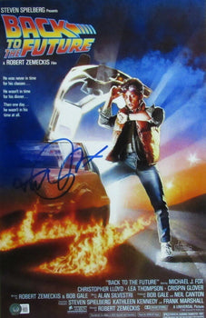 Michael J Fox Autographed 11X17 Poster 