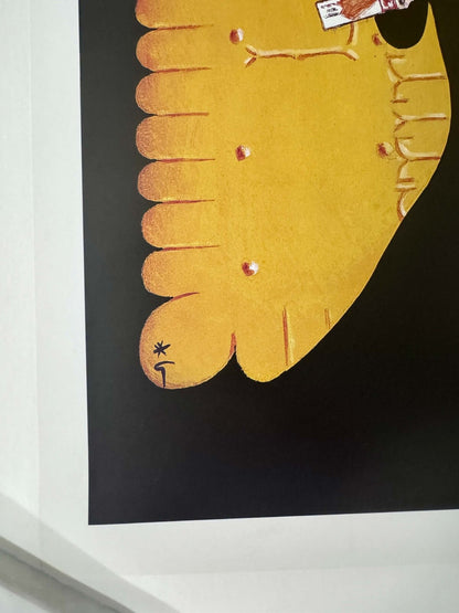 Lu Biscuits French Cookie Poster By Rene Gruau Famous Fashion Artist