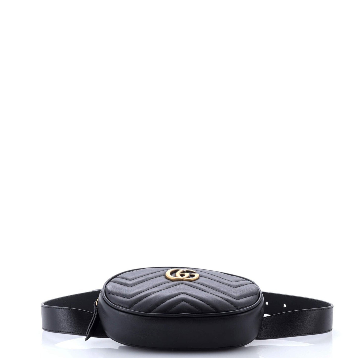 Gucci Gg Marmont Belt Bag Matelasse Leather