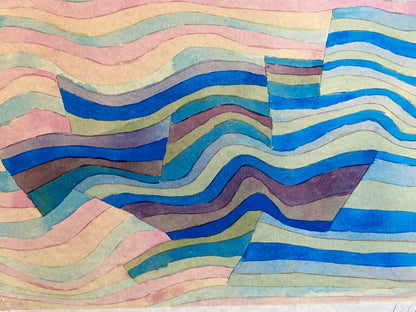 Paul Klee Lithograph Coa Numbered Pencil Stamped Certified