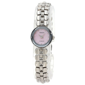 Steel RADO florence pink shell Watches 080.3765.4 Stainless Steel/ Stainless