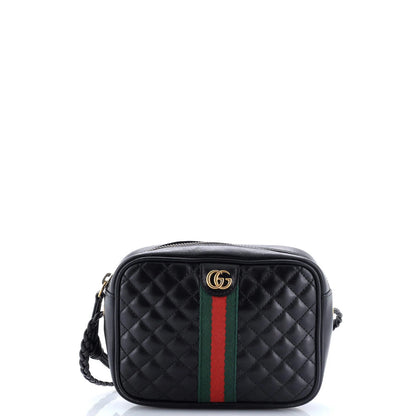Gucci Trapuntata Camera Bag Quilted Leather Mini