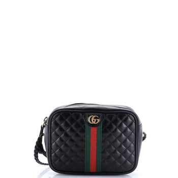 Gucci Trapuntata Camera Bag Quilted Leather Mini
