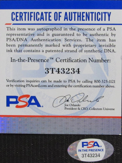Michael J Fox Signed/Auto Back To The Future 22X26 Canvas Print Psa/Dna 165290
