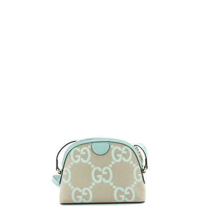 Gucci Ophidia Dome Shoulder Bag Jumbo Gg Canvas Small