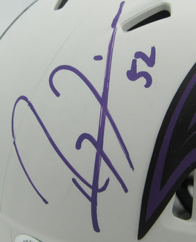 Ray Lewis Hof Signed/Auto Ravens Lunar Mini