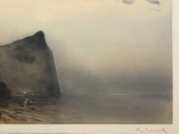 Kaiko Moti San Antonio Signed Color Etching Ltd 75 Atelier 17 Paris Landscape