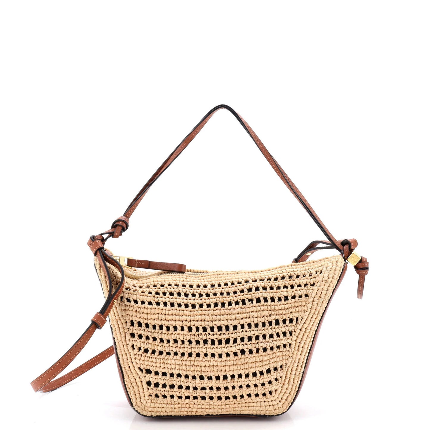 Loewe Hammock Hobo Raffia Mini