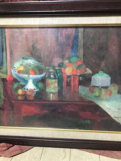 Fauvism Henri Manguin "Grande Nature Morte" 1980 Oil on Canvas after 1900