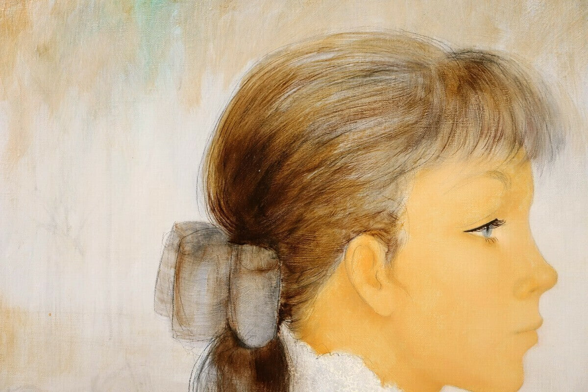 Guy Seradour (1922-2007) Original Oil Painting On Canvas Signed Framed - Woman