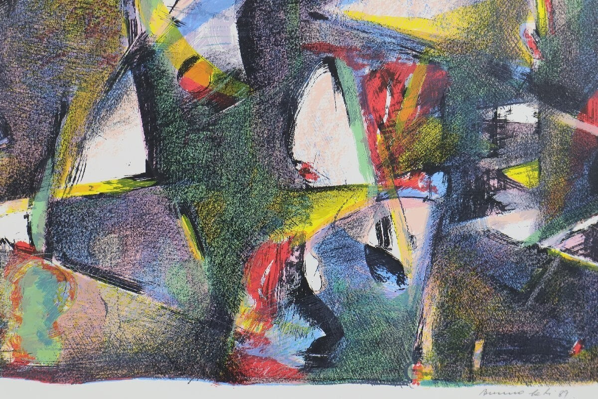 Bruno Leti "Boonka" Signed Lithograph Sheet Only