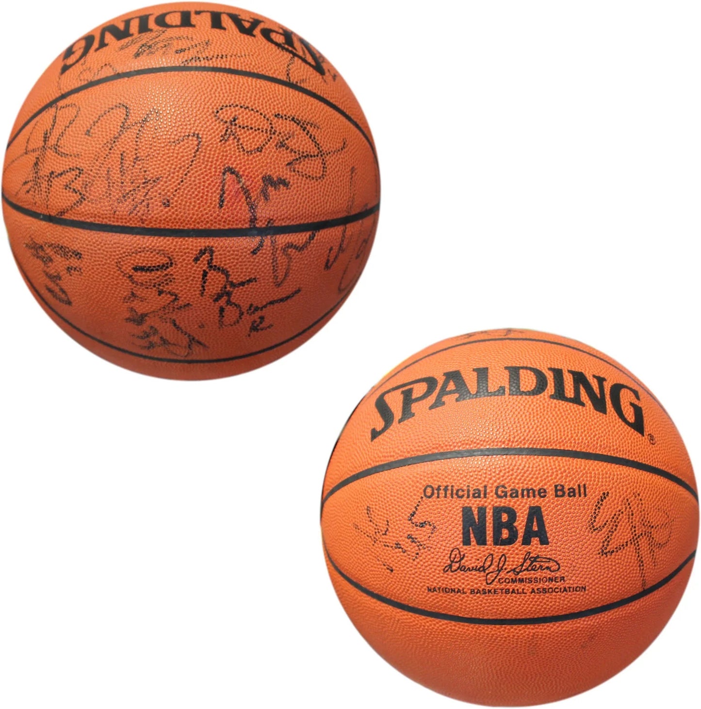 2000-01 Miami Heat Autographed Leather Basketball