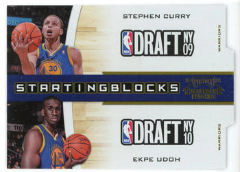 Steph Curry & Ekpe Udoh 2010-11 Panini Playoff
