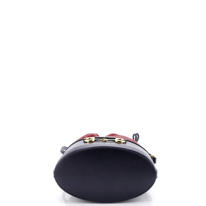Gucci Horsebit 1955 Bucket Crossbody Bag Leather Small