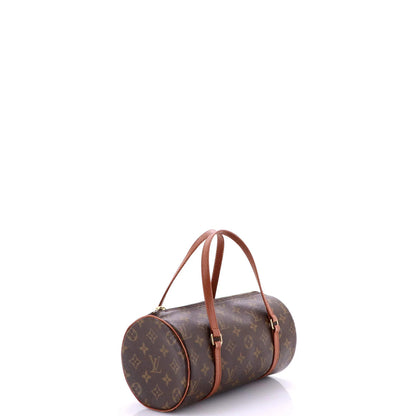 Louis Vuitton Papillon Handbag Monogram Canvas 26
