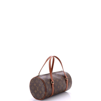 Louis Vuitton Papillon Handbag Monogram Canvas 26