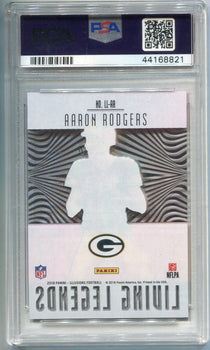 Aaron Rodgers 2018 Panini Illusions Living