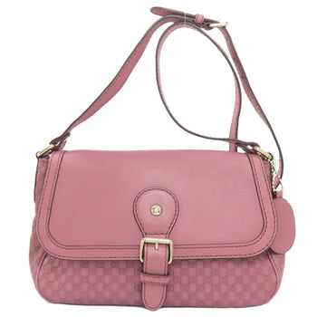 Leather GUCCI 308452 GG signature guccissima Shoulder Bag