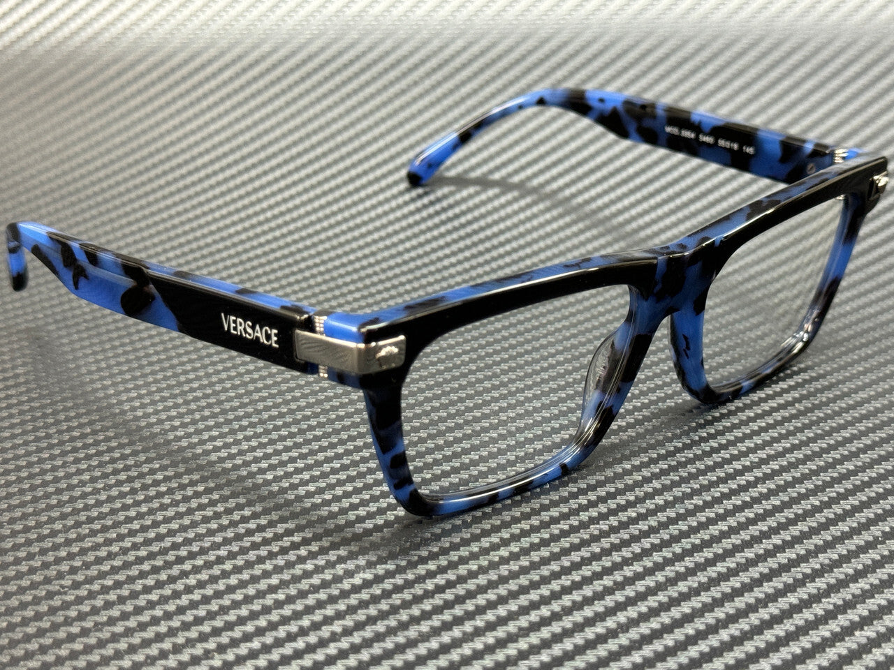 VERSACE VE3354 5460 Blue Havana Men's 55 mm