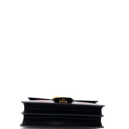 Gucci Marmont Chain Shoulder Bag Patchwork Leather Medium