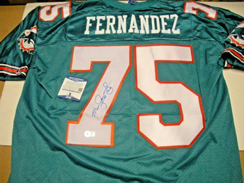 Manny Fernandez Miami Dolphins Jsa/Coa Signed