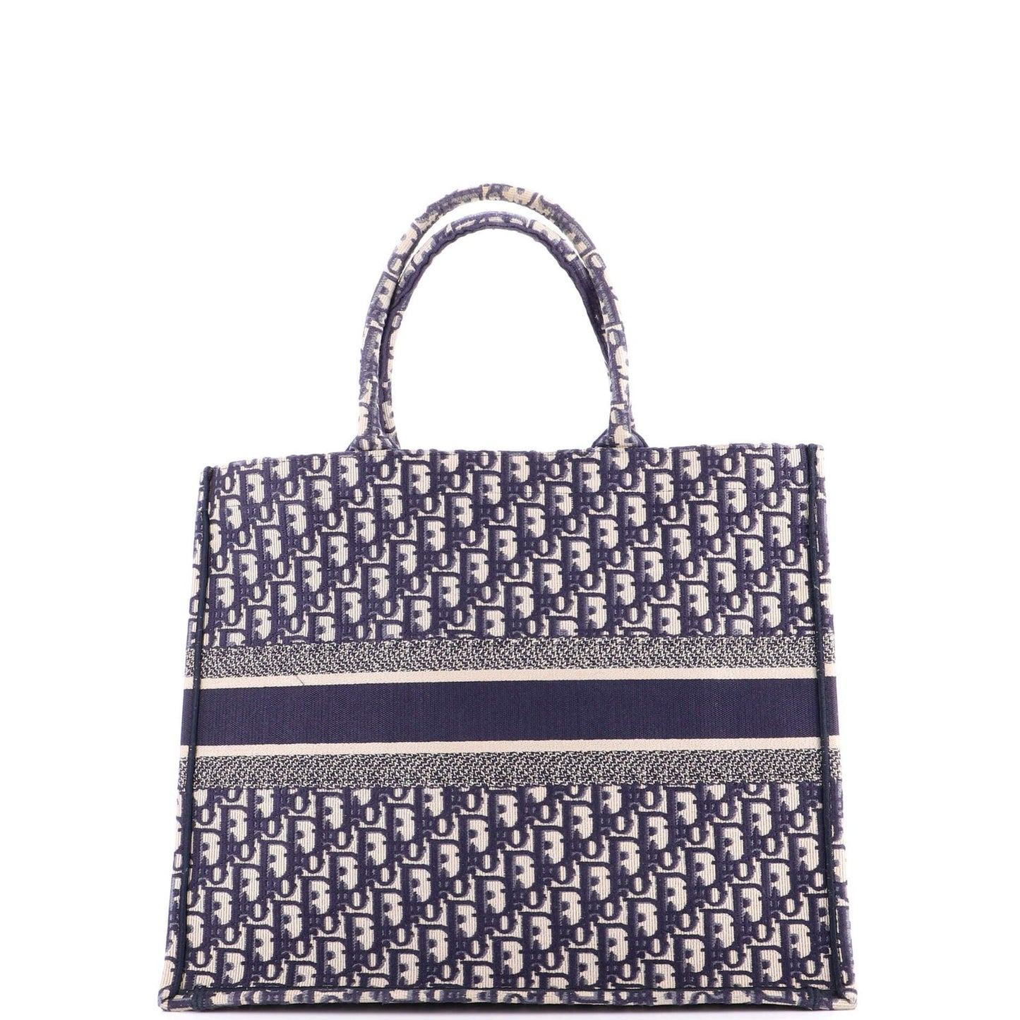 Christian Dior Book Tote Oblique Canvas Large