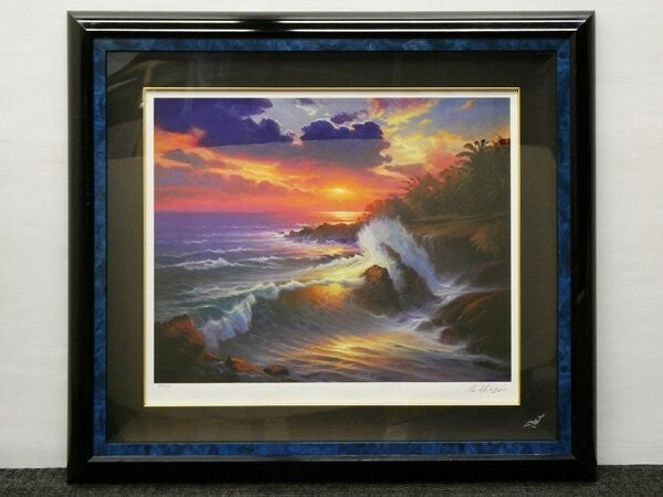 William Deshazo "Crimson Glow" Ed350 Silk Screen