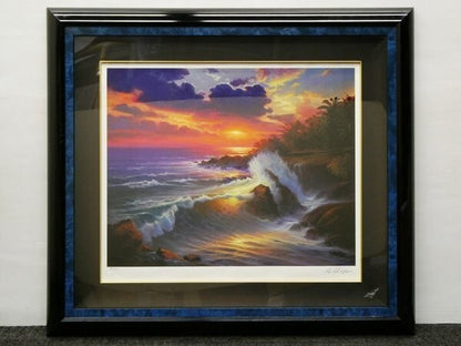 William Deshazo "Crimson Glow" Ed350 Silk Screen