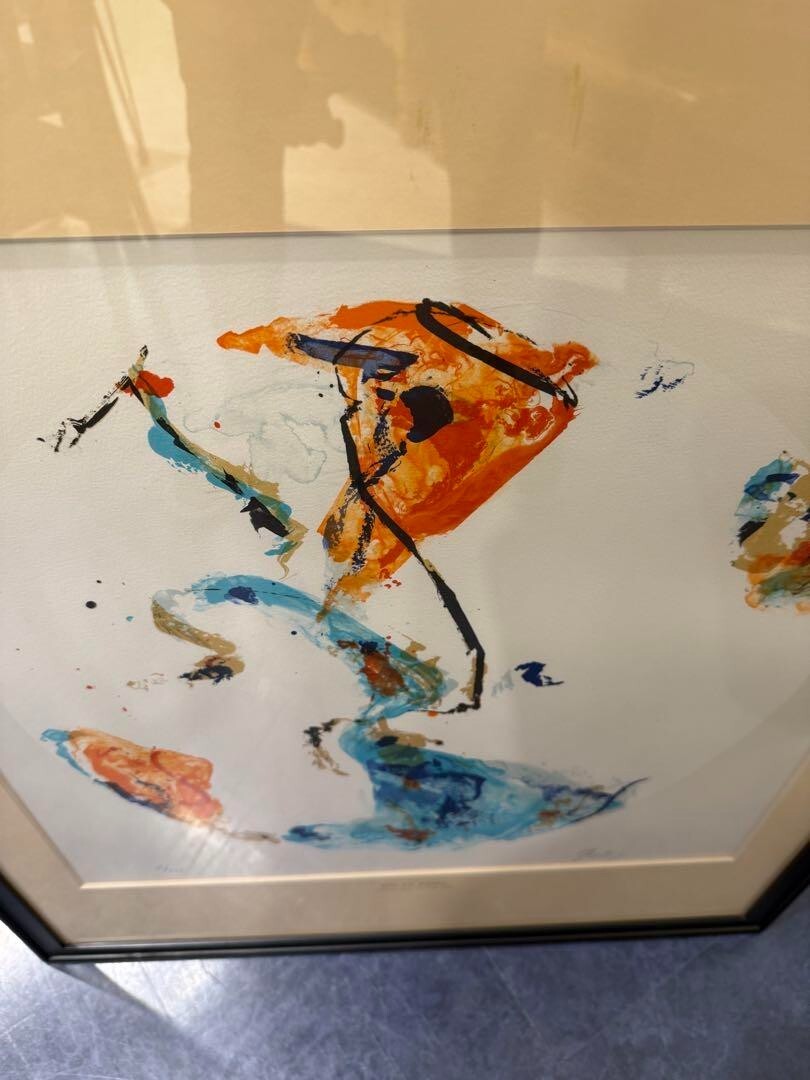 Kim En Joong Signed Original Lithograph Print