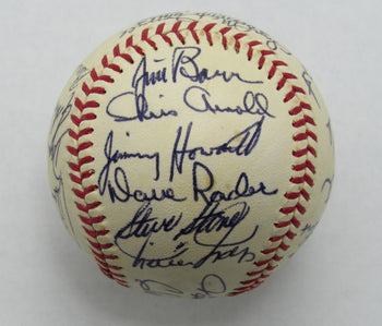 1972 Giants Team Signed By 23 Onl Baseball