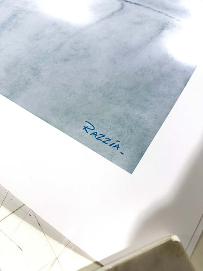 Razzia  Le Touquet Plage Paris Plage Hand Signed Original Ravel France