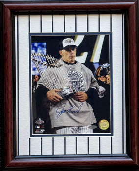 Joe Girardi Autographed 8X10 Framed Yankees Photo (Steiner)