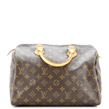 Louis Vuitton Speedy Handbag Monogram Canvas 30